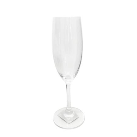 Imagem de Kit 6 Taças de Vidro para Champagne 220ml: Beba com Elegância e Estilo em Momentos Especiais c/ Este Conjunto Tradicional de Taças Finamente Acabadas