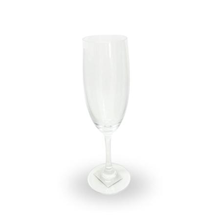 Imagem de Kit 6 Taças de Vidro para Champagne 220ml: Beba com Elegância e Estilo em Momentos Especiais c/ Este Conjunto Tradicional de Taças Finamente Acabadas