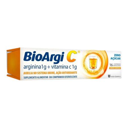 Imagem de Kit 6 Tubos Bioargi-c Com Aspartato De Arginina 16 Comprimidos efervescentes - União Quimica