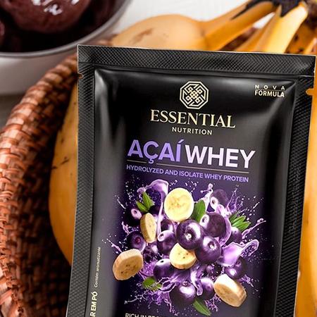 Imagem de Kit 6X: Açaí Whey Sachê Essential Nutrition 30g