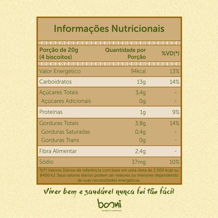 Imagem de Kit 6X: Biscoito Infantil Biscotti Maçã e Canela Papapá 60g