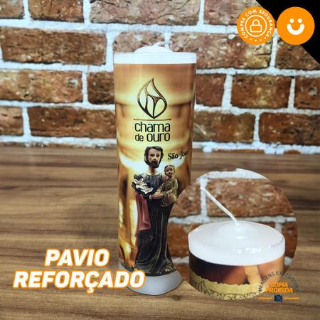 Imagem de Kit 6x Vela De 7 Dias Velas C/ Imagem E Oração Várias Opcoes