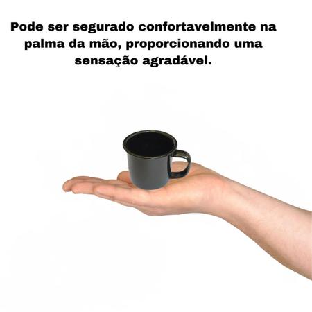 Imagem de Kit 6x Xícara Toque Ergonômico Para Café Chá Retrô Cozinha Chá Água