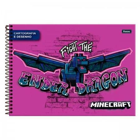 Caderno de Cartografia e Desenho - Minecraft - Foroni - Caderno de  Cartografia - Magazine Luiza