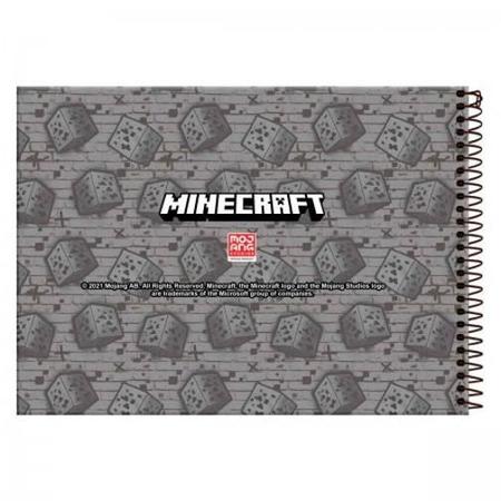 Caderno de Cartografia e Desenho - Minecraft - Foroni - Caderno de  Cartografia - Magazine Luiza