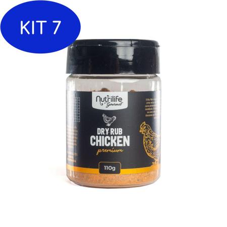 Imagem de Kit 7 Dry Rub Chicken 110G