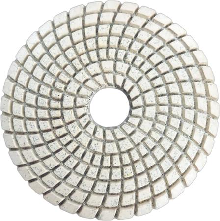 Imagem de Kit 7 Lixas Diamantadas + Suporte Para Desbaste Acabamento E Polimento Em Mármore Porcelanato