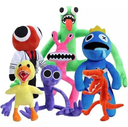 Kit 7 Pelúcia Rainbow Friends Roblox Boneco 30cm - Kids Think Big - Pelúcia  - Magazine Luiza