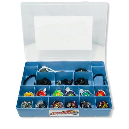 Kit 8 Beyblades De Metal Com Maleta E Puxadores - TopMixShop - Pião de  Batalha e Acessórios - Magazine Luiza