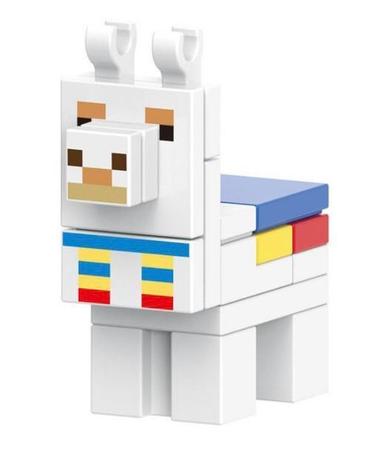 Kit 8 Bonecos Big Animais Blocos De Montar Minecraft - Mega Block Toys -  Brinquedos de Montar e Desmontar - Magazine Luiza