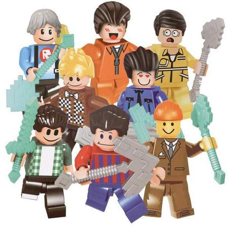 Kit 8 Em 1 Personagens Game Roblox - Lego - Bloco De Montar em Promoção é  no Buscapé