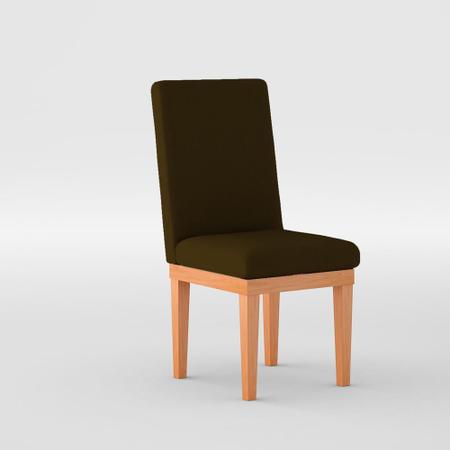 Imagem de Kit 8 Cadeiras De Jantar Reforçadas Estofadas