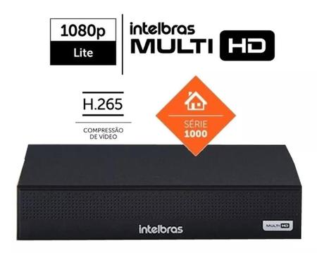 Imagem de Kit 8 Câmeras Intelbras Dome 1120d Dvr 8 Canais com HD