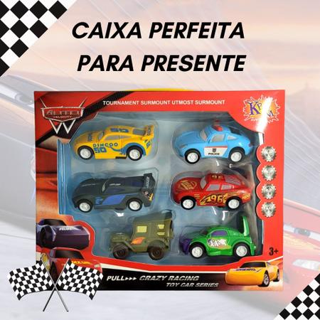 Kit 8 Carrinhos Fricção Filme Carros 3 Relampago Mcqueen Car - Carrefour