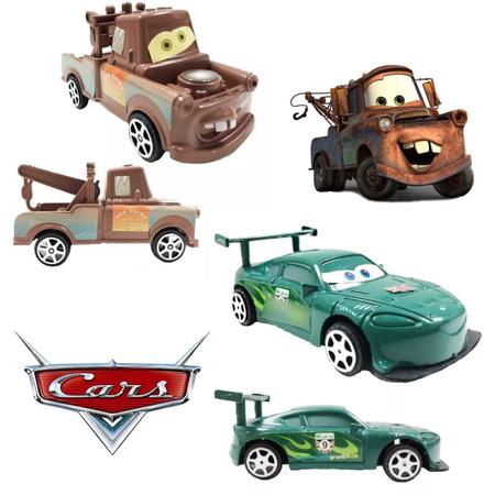 Imagem de Kit 8 Carrinhos Relâmpago Mcqueen Disney Carros Brinquedos