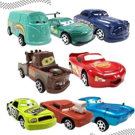 20 Jogos Americano Infantil Carros Mcqueen Com 4 Peças