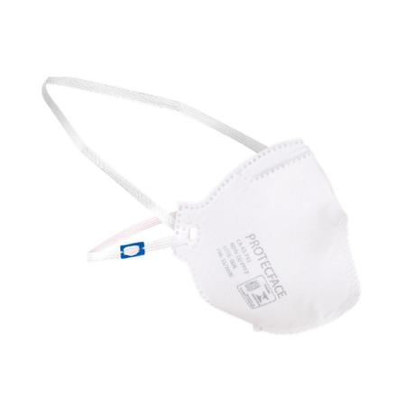 Imagem de Kit 8 máscara n95 hospitalar odonto médica modelo pff2 branca