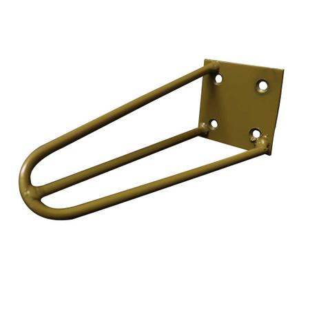 Kit 8 Pés de Metal 15 CM Hairpin Legs Mesas de Centro Puffs Dourado G41 - Gran Belo Imagem de Kit 8 Pés de Metal 15 CM Hairpin Legs Mesas de Centro Puffs Dourado G41