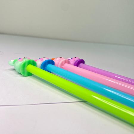 Kit 9 canetas de coelhinho colorida fofa material escolar - Filó Modas Imagem de Kit 9 canetas de coelhinho colorida fofa material escolar