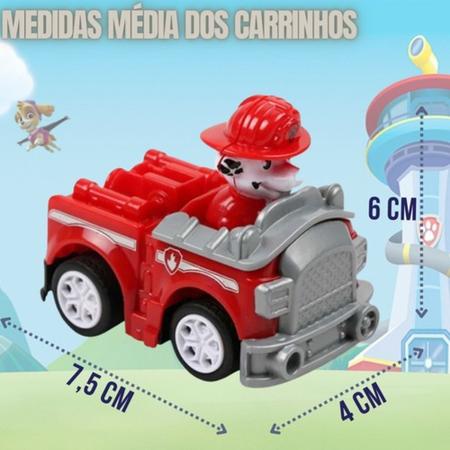 Caixa 3 Carrinhos Patrulha Canina – Fricção – Maior Loja de