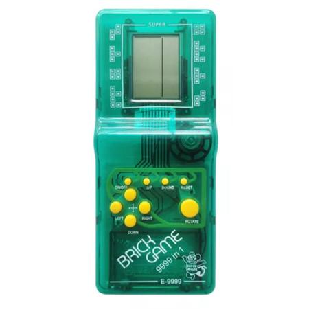 Console Mini Game Antigo Retro 9999 Jogos - Verde