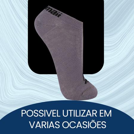 Imagem de Kit 9 Pares De Meias Mormaii Cano Curto Masculina Básica Lisa