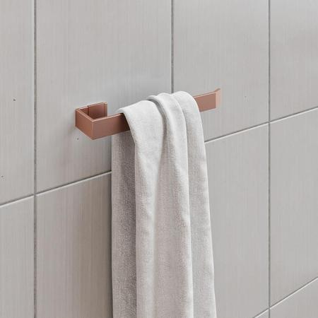 Imagem de Kit Acessórios Banheiro Completo 6 Peças Inox Lavabo Premium - Rose - Lojas RPM