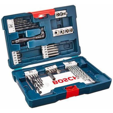 Kit Acessórios - Bosch V-Line azul 41 Peças Imagem de Kit Acessórios - Bosch V-Line azul 41 Peças