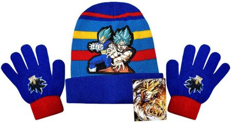 Kit Acessórios Inverno Infantil Menino - Estampa Personagens Boneco Desenho  Goku Anime - Azul - Dragon Ball : Touca Gorro + Luvas - Conjunto Infantil -  Magazine Luiza