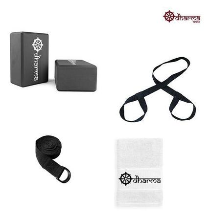 Imagem de Kit Acessórios Props  Yoga E Pilates Black