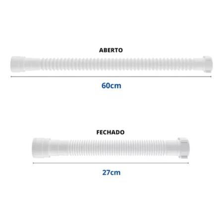 Imagem de Kit Adaptador Cruzeta Máquina Lavar Roupa Ou Louça + Sifão