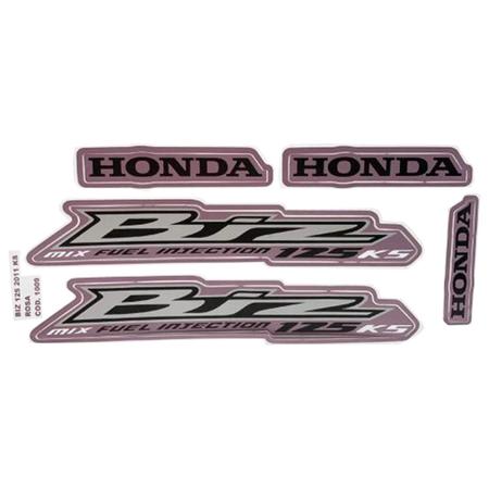 Kit faixas honda biz 125 / 110 personalizado rosa