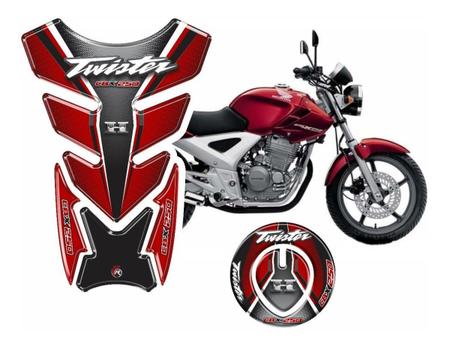 Kit Adesivo Resinado P/ Moto CBX 250 Twister 2003 a 2008