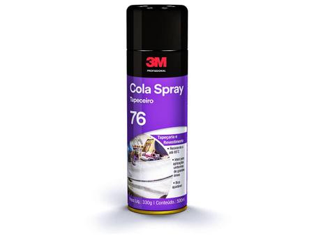 Imagem de Kit Adesivo Spray 76 3M Cola Sapateiro De Contato 2 Unidades
