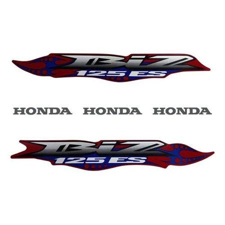 Kit Faixa Jogo Adesivo Honda Biz 125 Biz125 2007 Ks Preta