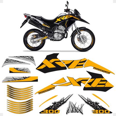 Kit Adesivos Moto Honda Xre 300 Adventure 2009 2018 Tanque
