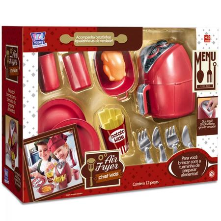 Imagem de Kit Air Fryer Chef Kids com Acessorios - Zuca Toys 7647