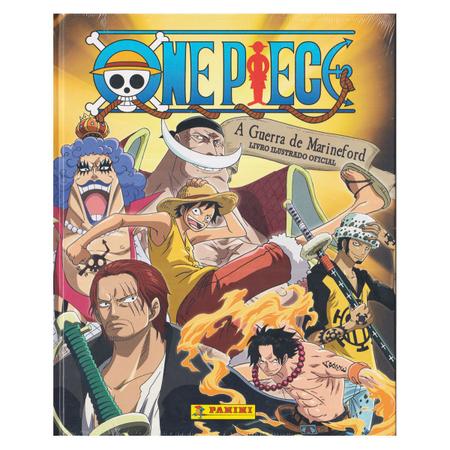 Álbum Capa Dura Completo One Piece A Guerra De Marineford