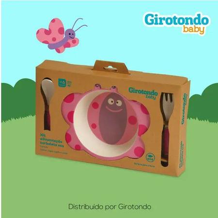 Imagem de Kit Alimentação Ecológico Bambu (3 Peças) - Giro Baby