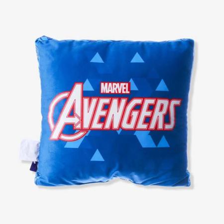Imagem de Kit Almofada+Manta Marvel Vingadores Azul Avengers Disney Zonacriativa