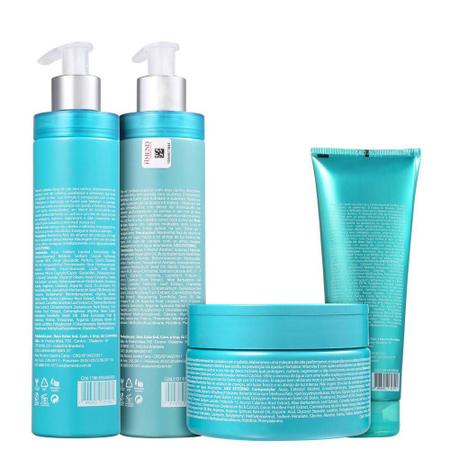 Imagem de Kit Amend Cachos Nutridos Sh 250ml + Cond 250ml + Másc 250g + Leave-in Ondulados e Abertos 250g