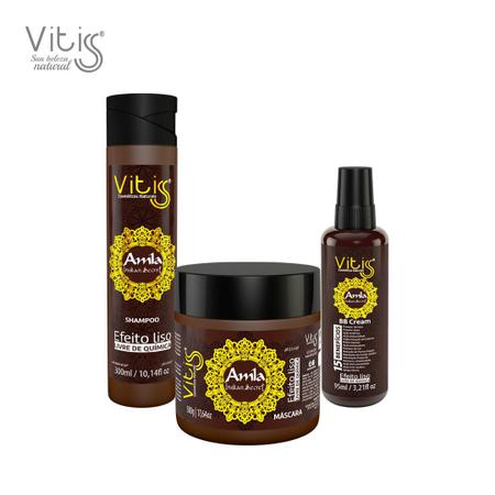 Produtos para cabelo liso - Vitiss Cosméticos Naturais