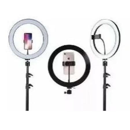 Kit Anel De Luz LED Ring Light Com Tripé 1,5M Dobrável- MAX MIDIA - MAXMIDIA Imagem de Kit Anel De Luz LED Ring Light Com Tripé 1,5M Dobrável- MAX MIDIA