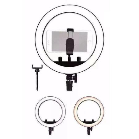 Kit Anel De Luz LED Ring Light Com Tripé 1,5M Dobrável- MAX MIDIA - MAXMIDIA Imagem de Kit Anel De Luz LED Ring Light Com Tripé 1,5M Dobrável- MAX MIDIA