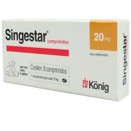 Imagem de Kit Anticoncepcional Singestar König c/ 8 Comprimidos C/ 2 unidades