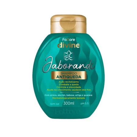 Imagem de Kit Antiquada Divine Jaborandi Fattore Shampoo 300ml +Condicionador 300ml +Tônico 60ml