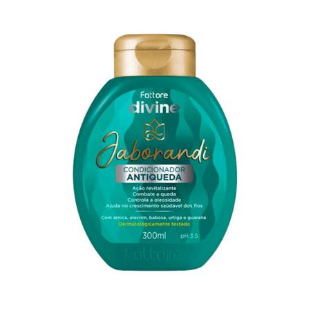 Imagem de Kit Antiquada Divine Jaborandi Fattore Shampoo 300ml +Condicionador 300ml +Tônico 60ml