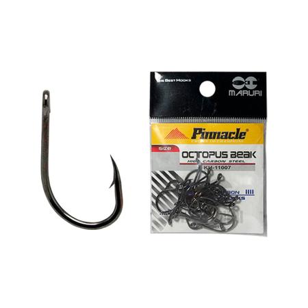 Imagem de Kit Anzo de Pesca Maruri Pinnacle Octopus Beak Aço Carbono N 1 40 Peças