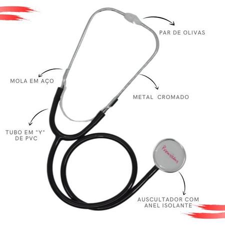 Kit Aparelho Pressao Esteto Simples Premium Imagem de Kit Aparelho Pressao Esteto Simples Premium