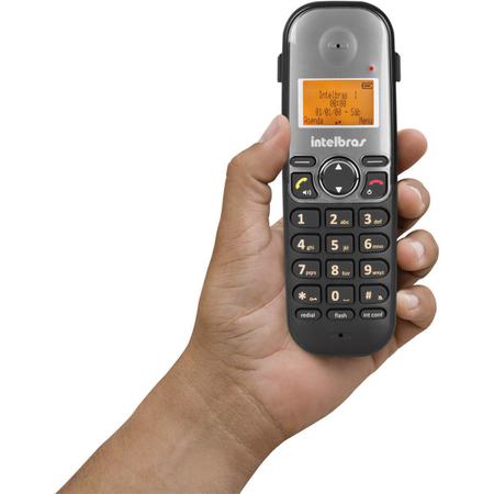 Imagem de Kit Aparelho Telefone Fixo Bina com 6 ramal e entrada chip